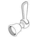 KOHLER Kit, Handle - Vibrant Brushed Moderne Brass, K-1469682-2MB