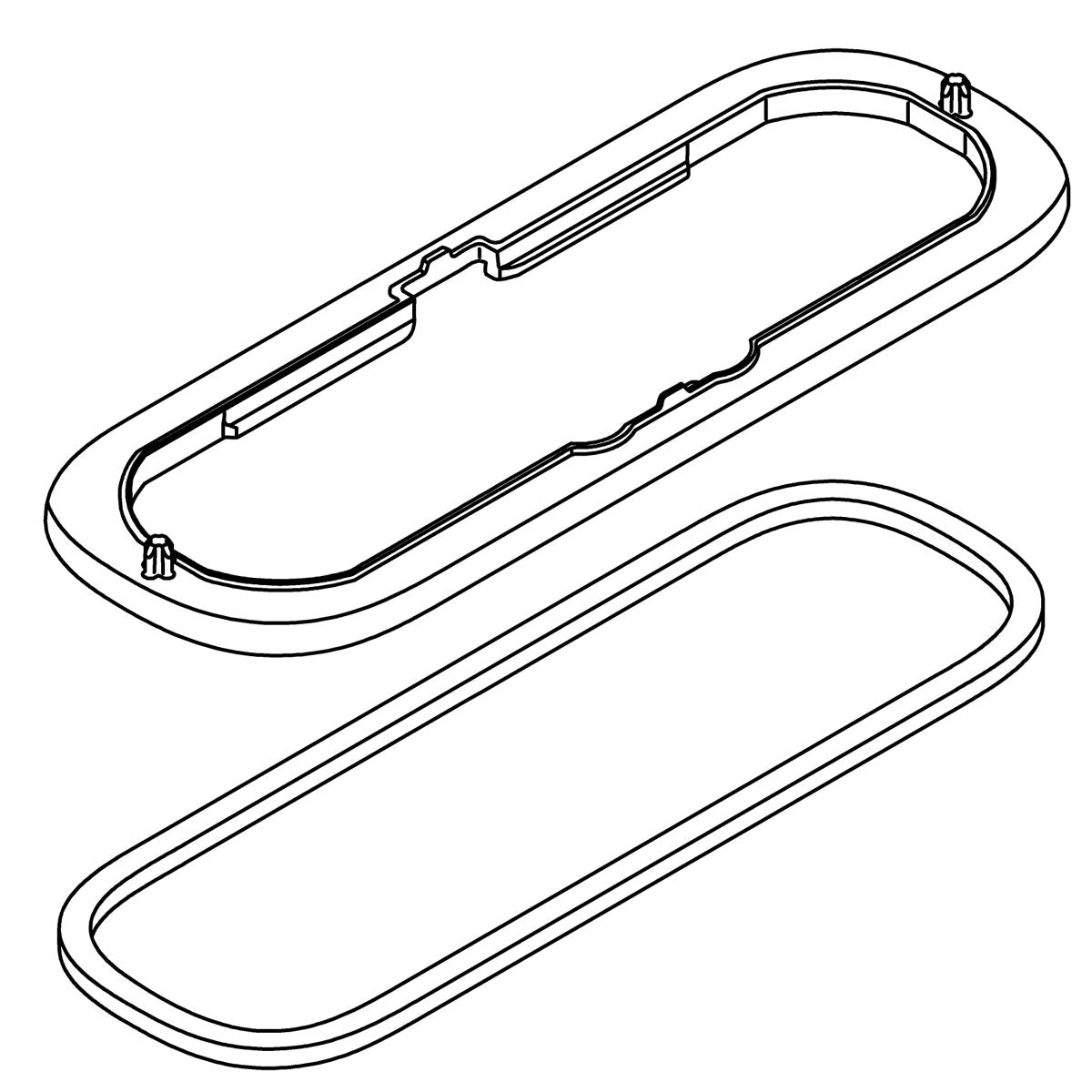 KOHLER Assembly, Putty Plate - Polished Chrome, K-1471124-CP