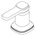 KOHLER Assembly, Handle - Vibrant Brushed Moderne Brass, K-1471125-2MB