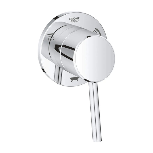 GROHE 29106001 Concetto 3-Way Diverter Trim - Chrome