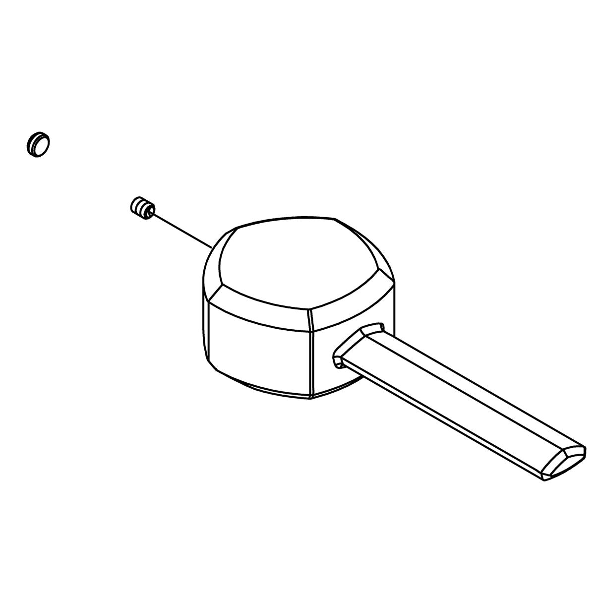 KOHLER Handle Kit - Vibrant Polished Nickel, K-1473510-SN