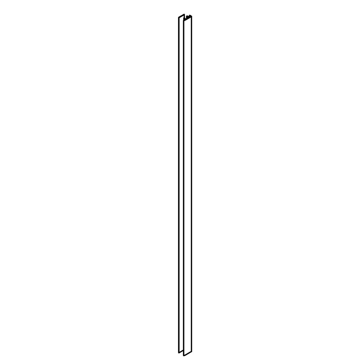 KOHLER 1297923 Pivot Jamb 71.639" - Anodized Brushed Nickel, K-1473924-01-BNK
