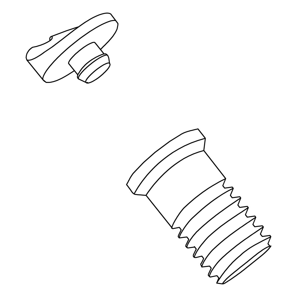 KOHLER Service Kit, Mouting Screw, K-1475132