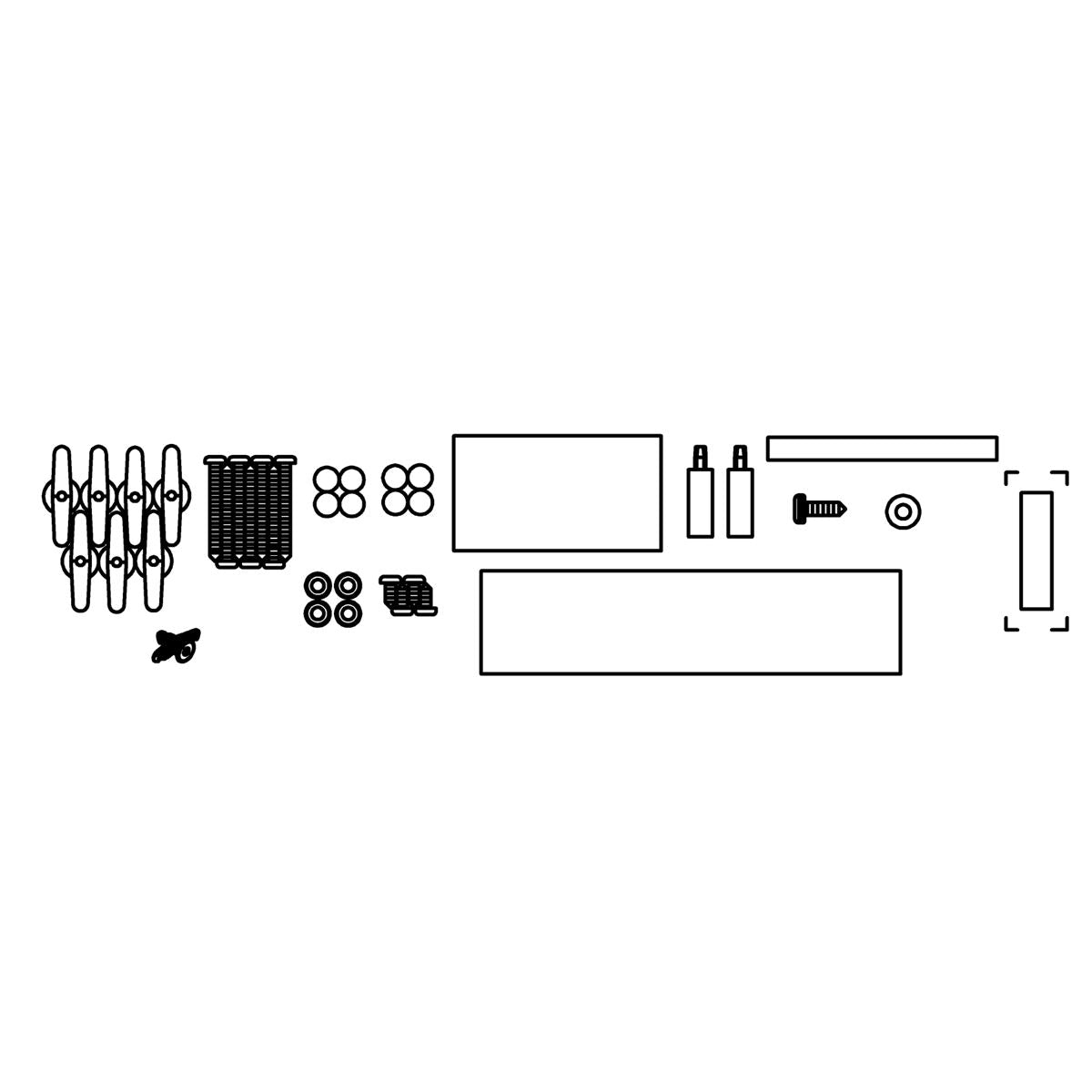 KOHLER Hardware Kit - Sc, K-1475153