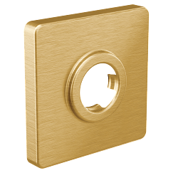 MOEN 147572BG Decorative Square Shower Arm Flange - Brushed Gold