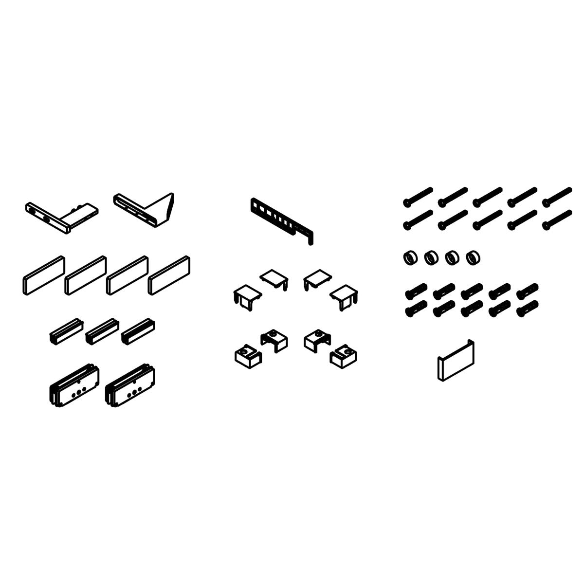 KOHLER Hardware Kit - Vibrant Brushed Nickel, K-1475831-BN
