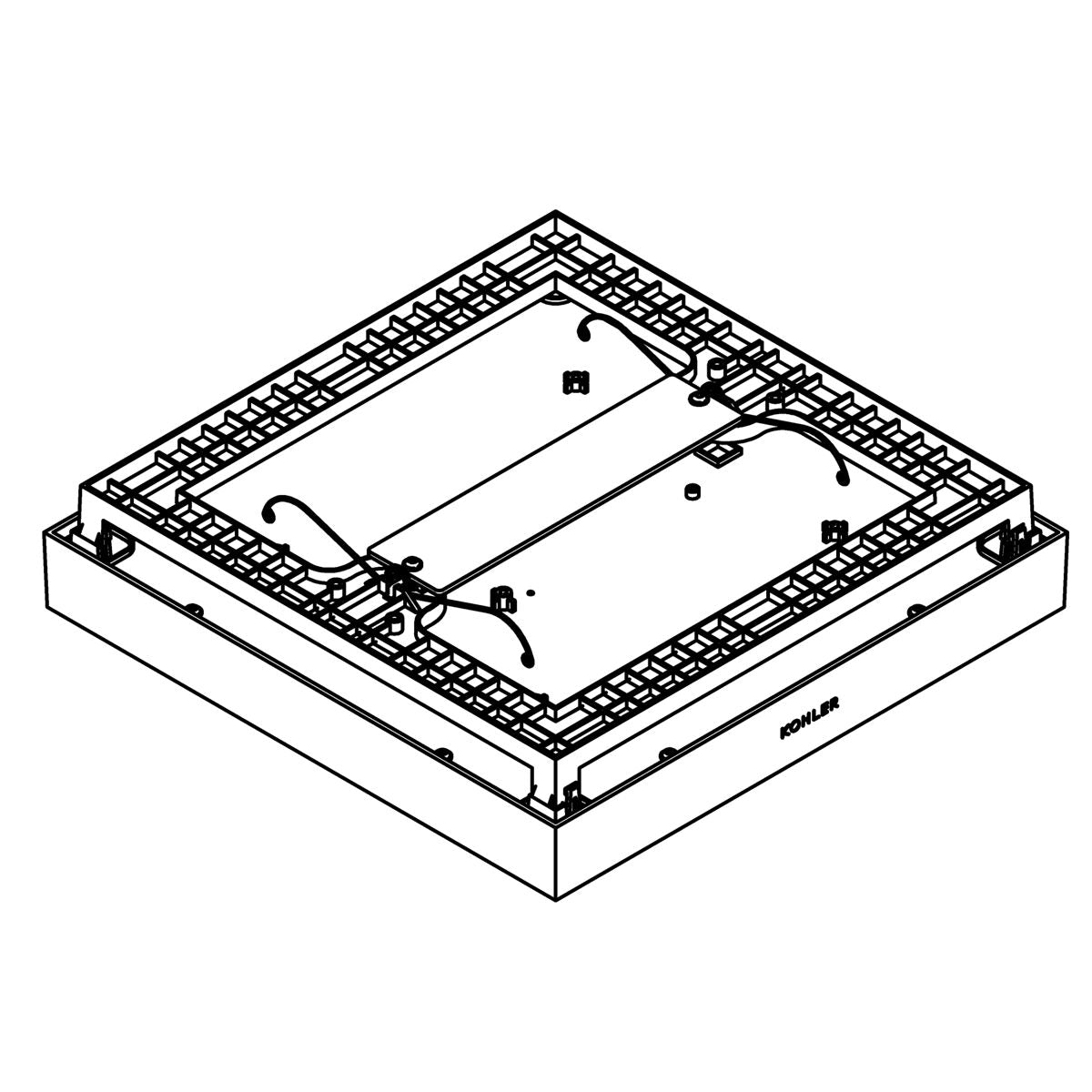KOHLER Basic Light Cover, K-1475881