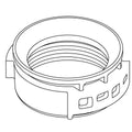 KOHLER Adapter, Quarter Turn, K-1477926