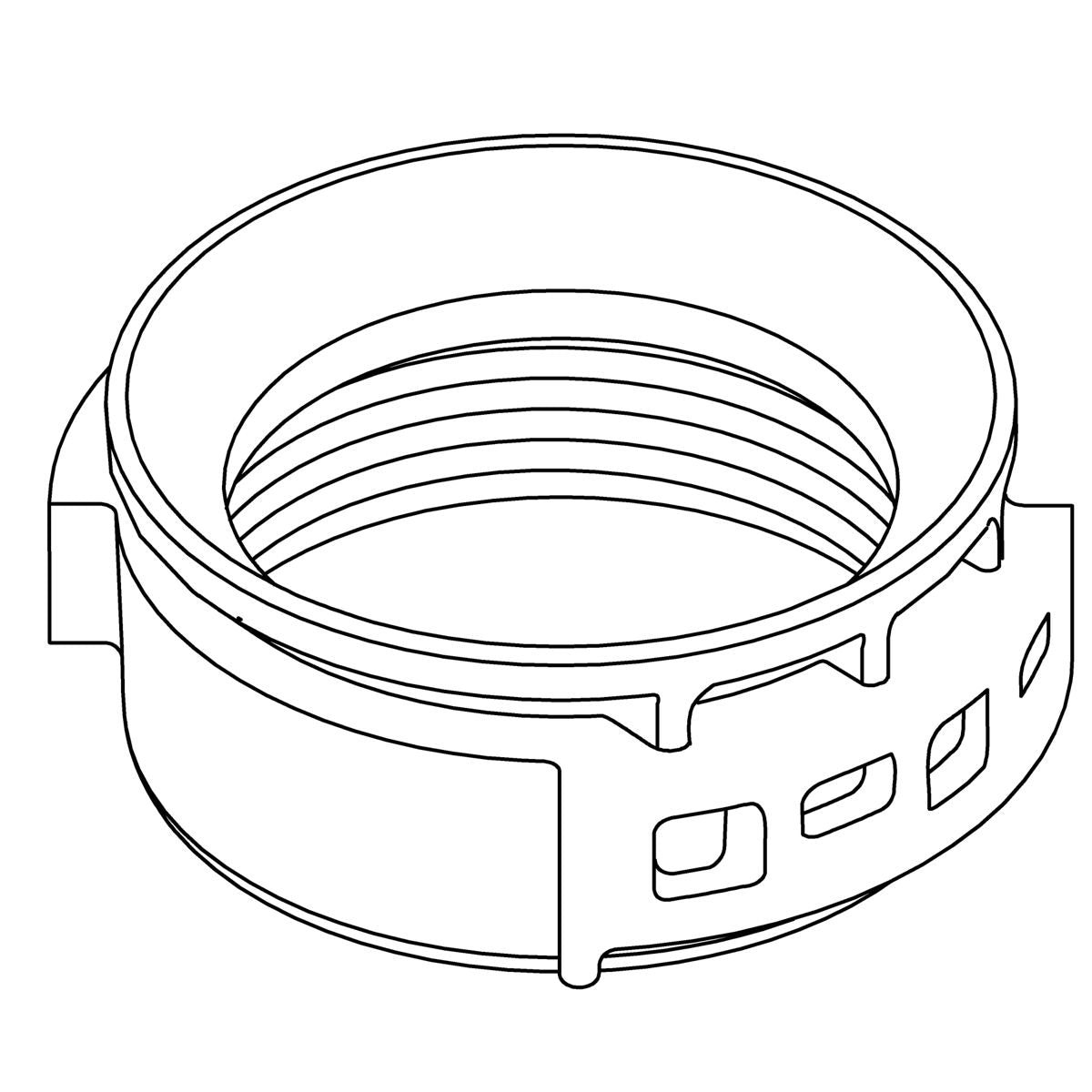 KOHLER Adapter, Quarter Turn, K-1477926