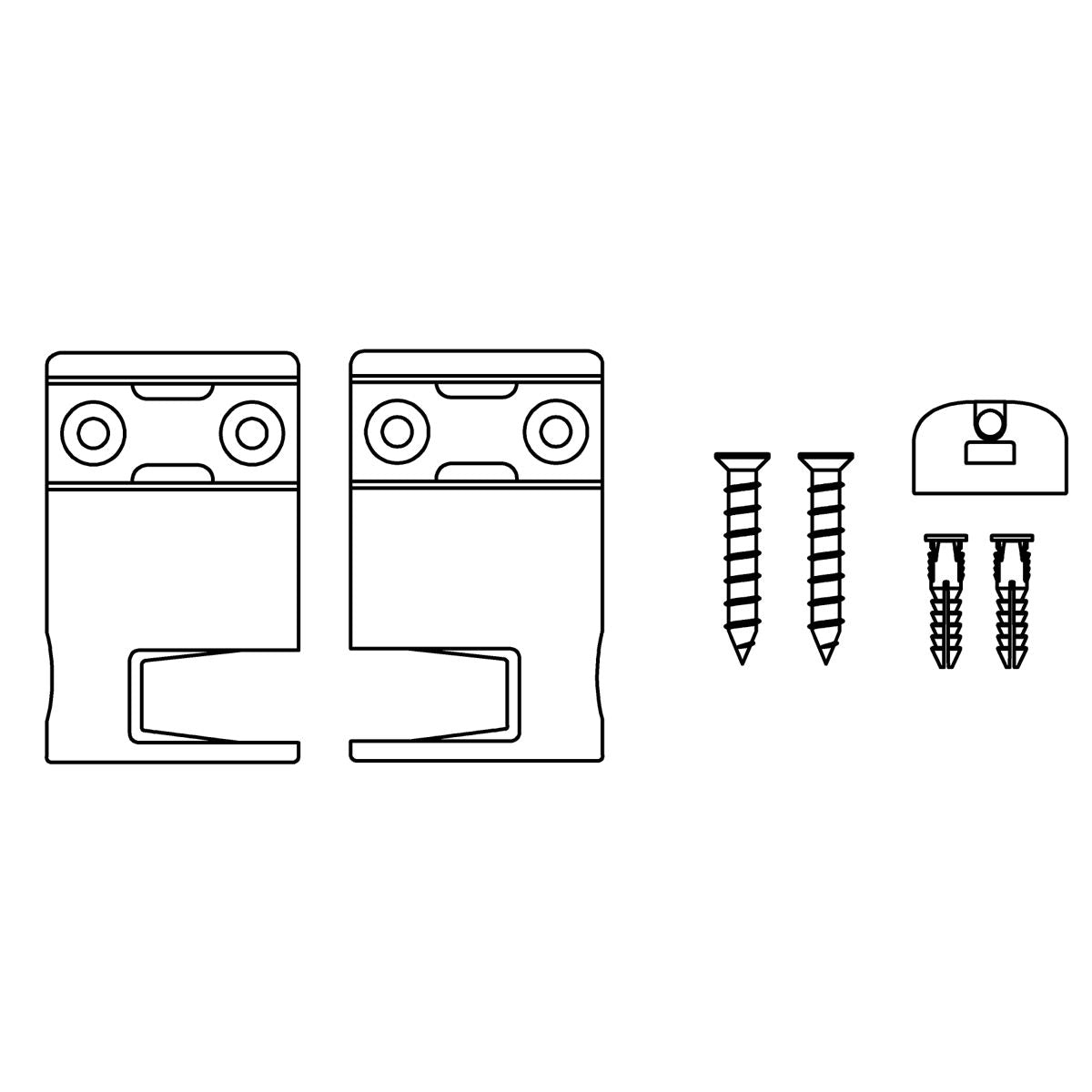 KOHLER Center Guide Kit - Oil-Rubbed Bronze, K-1479345-2BZ