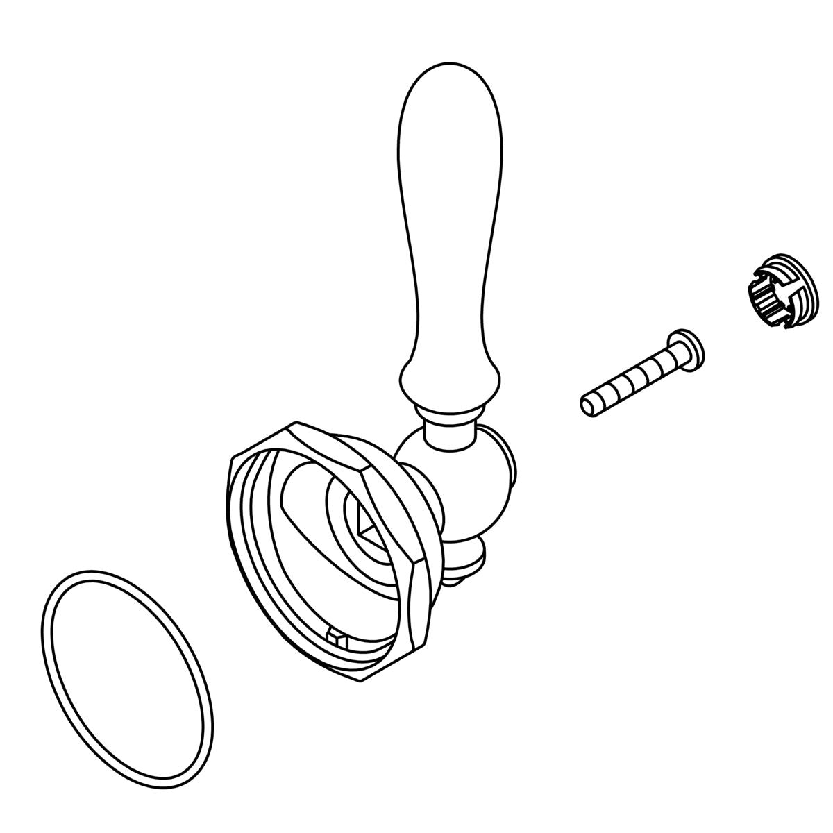 KOHLER Kit, Handle - Polished Chrome, K-1479883-CP