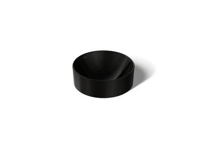 KOHLER K-14800-7 Vox 16-1/2" round vessel bathroom sink - Black Black