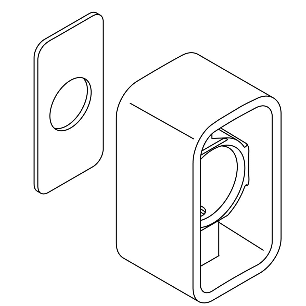 KOHLER Hardware Kit - Vibrant Brushed Nickel, K-1480412-BN