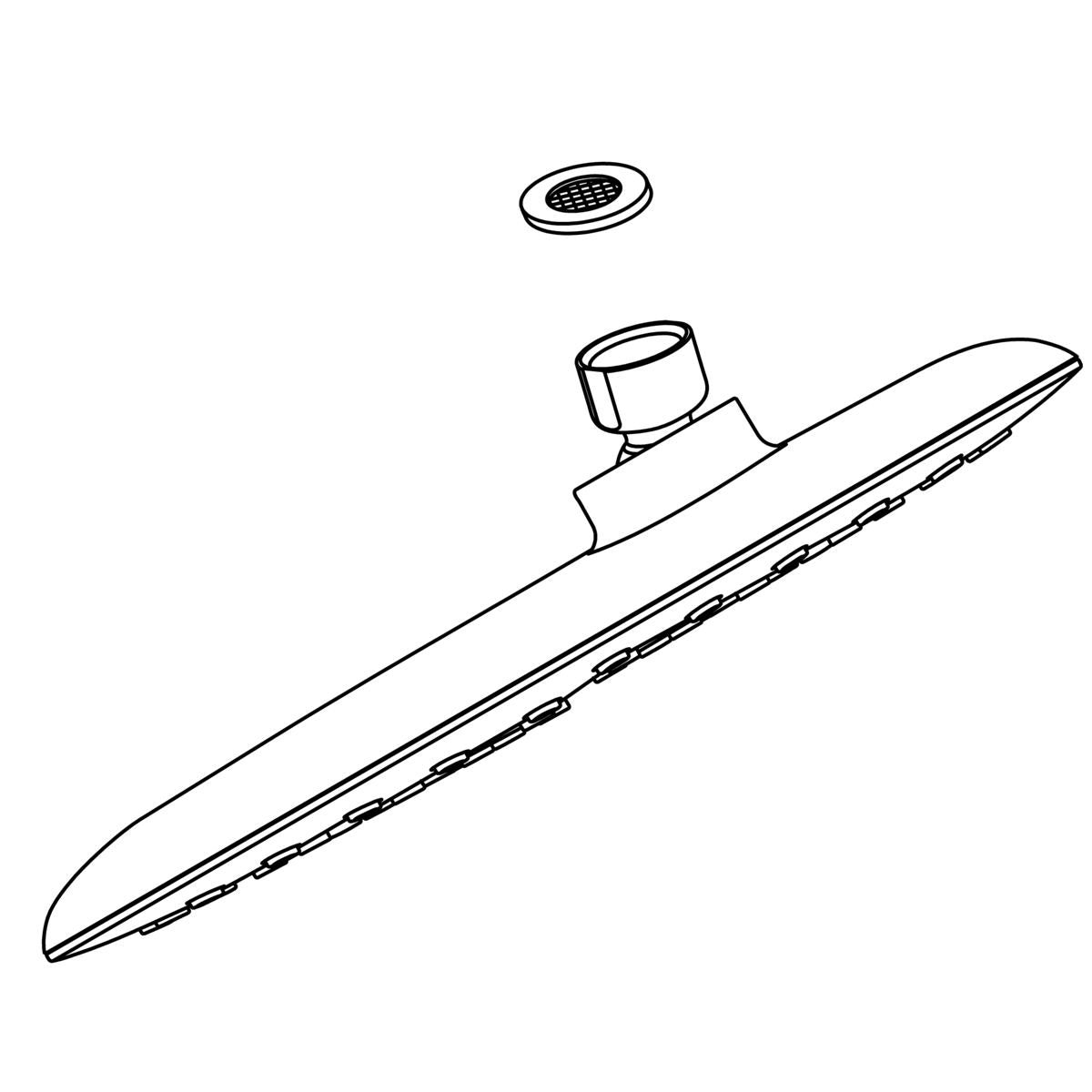 KOHLER Assembly, Showerhead - Matte Black, K-1480413-BL