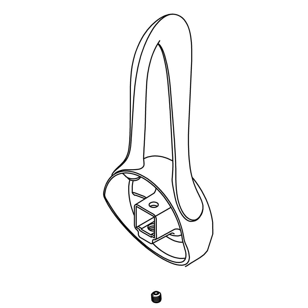 KOHLER Handle Kit - Matte Black, K-1480582-BL