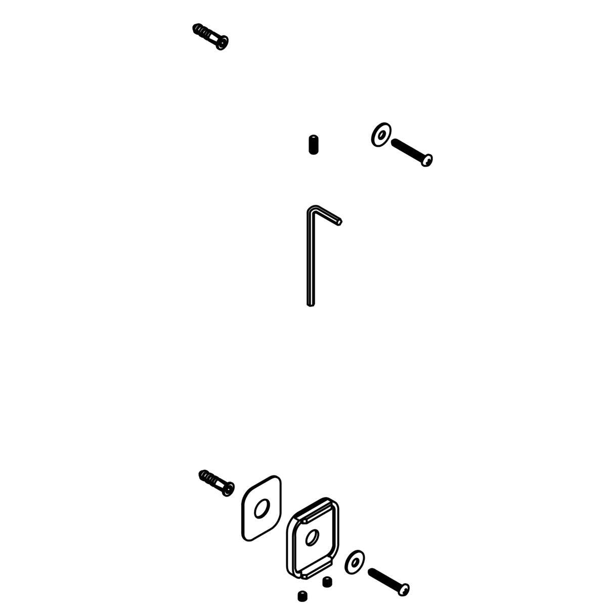 KOHLER Hardware Kit, K-1480792