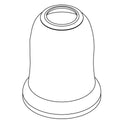 KOHLER Shade, White Glass, K-1480873