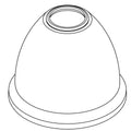 KOHLER Shade, White Glass, K-1480875