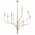 KICHLER 52675CPZ Livadia 47.75 Inch 8 Light Chandelier In Champagne Bronze