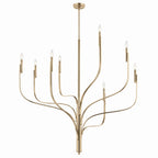 KICHLER 52675CPZ Livadia 47.75 Inch 8 Light Chandelier In Champagne Bronze