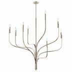 KICHLER 52675PN Livadia 47.75 Inch 8 Light Chandelier In Polished Nickel