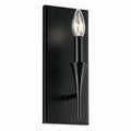 KICHLER 52694BK Alvaro 11.5 Inch 1 Light Wall Sconce In Black