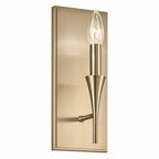 KICHLER 52694CPZ Alvaro 11.5 Inch 1 Light Wall Sconce In Champagne Bronze