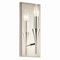KICHLER 52694PN Alvaro 11.5 Inch 1 Light Wall Sconce In Polished Nickel