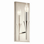 KICHLER 52694PN Alvaro 11.5 Inch 1 Light Wall Sconce In Polished Nickel