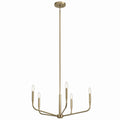 KICHLER 52717CPZ Madden 26 Inch 5 Light Chandelier In Champagne Bronze