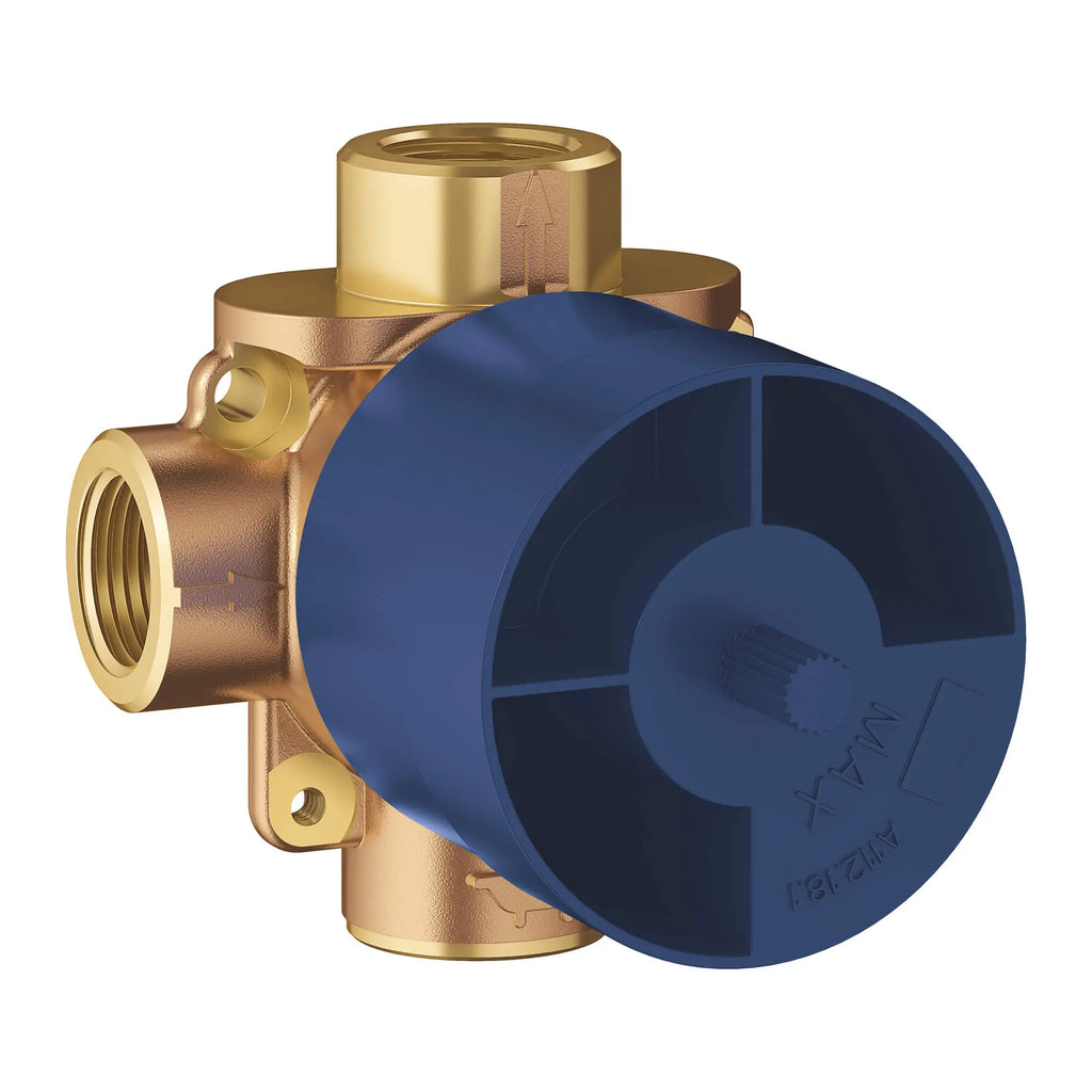 GROHE 29900000 Non Rapido 2-Way Diverter Rough-In Valve (Discrete Functions)