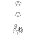 KOHLER Quick Connect Clip/O-Ring Kit, K-1483375