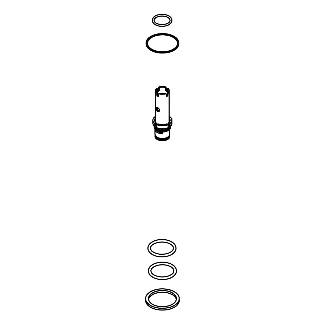 KOHLER O-Ring/Bearing Kit, K-1483390