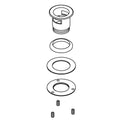 KOHLER Drain Assembly, Snapflo Kit Option, K-1485240
