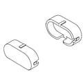 KOHLER K-1485473 Left Screw Cover