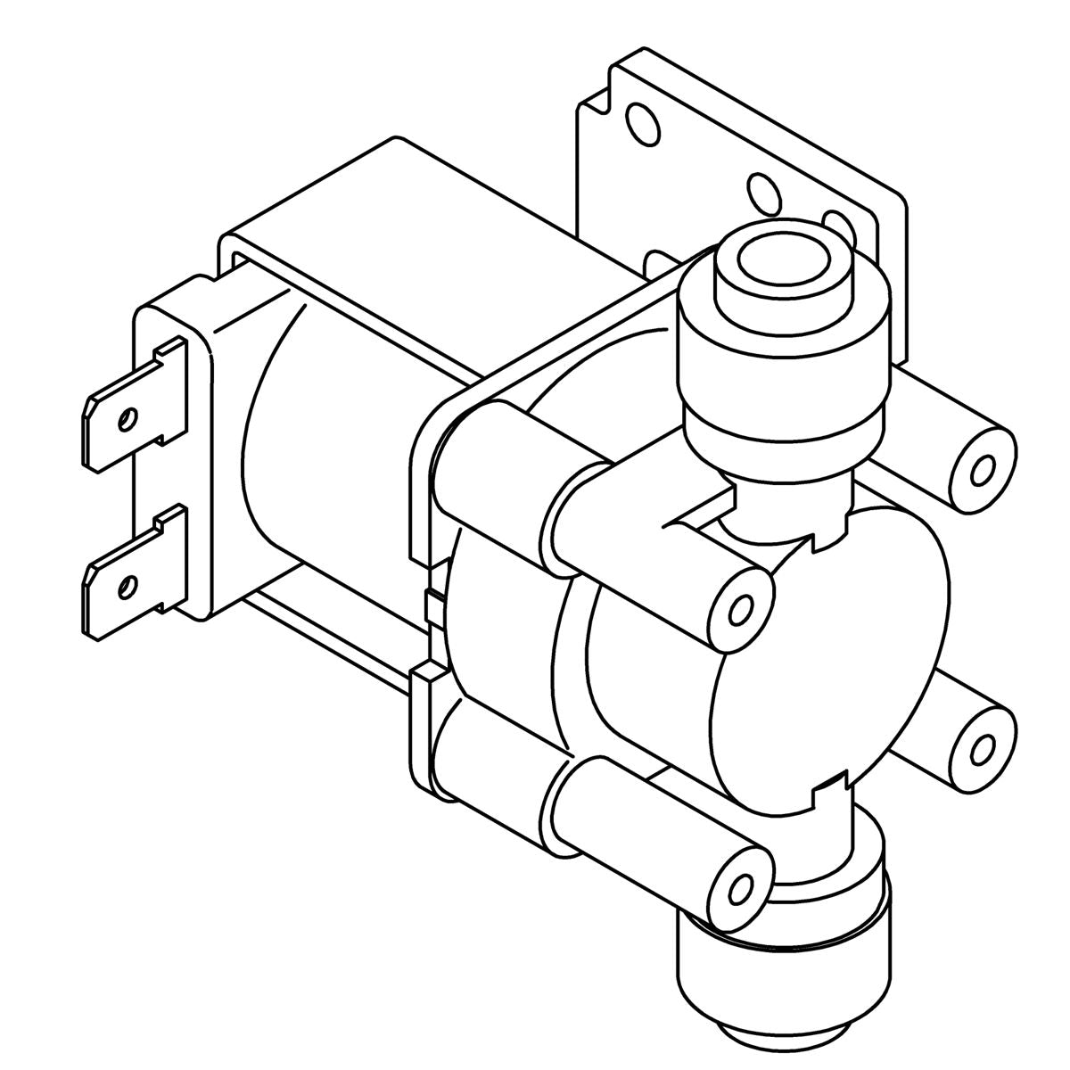 KOHLER Tower Water Drain Solend Valve, K-1485648