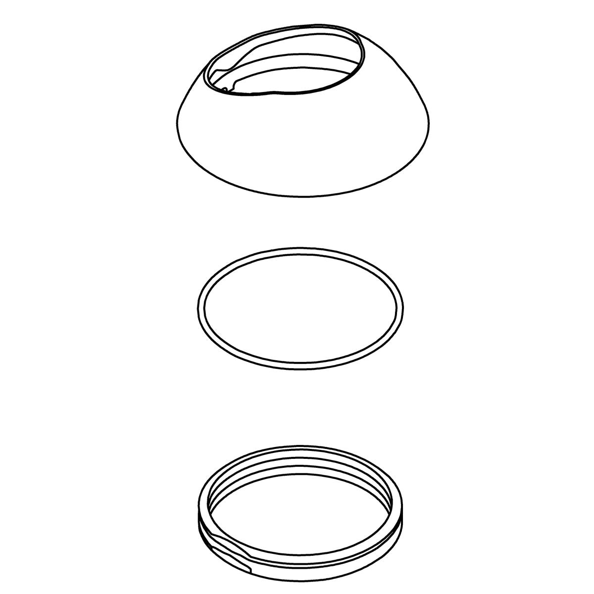 KOHLER Bonnet Kit - Polished Chrome, K-1490080-CP