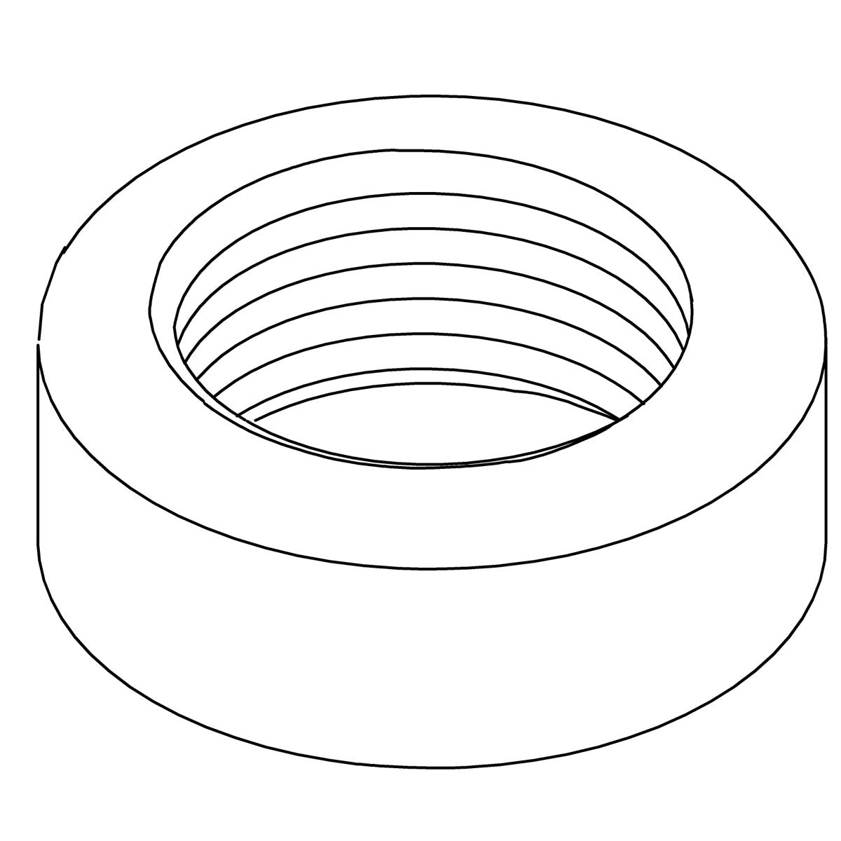KOHLER Socket Ring, Decorative, E26 - Brushed Moderne Brass, K-1490210-2GL
