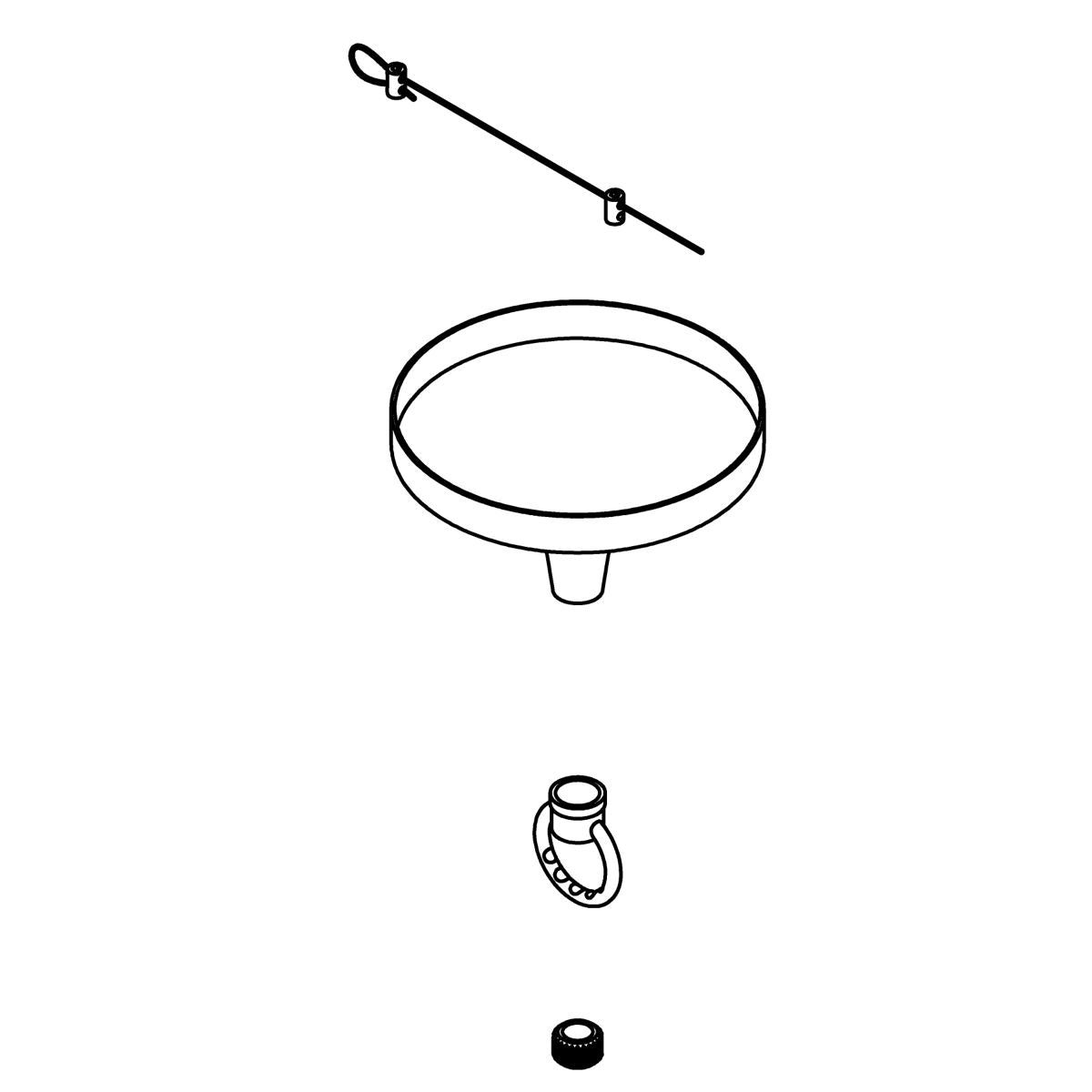 KOHLER Canopy Assembly, Circular, Tone - Polished Chrome, K-1490216-CPL