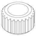 KOHLER Kit, Thumb Nut 1/4"-28 X 16MM QTY. 2 - Brushed Moderne Brass, K-1490252-2GL