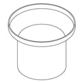 KOHLER Socket Ring, Finished E12 - Polished Nickel, K-1490263-SNL
