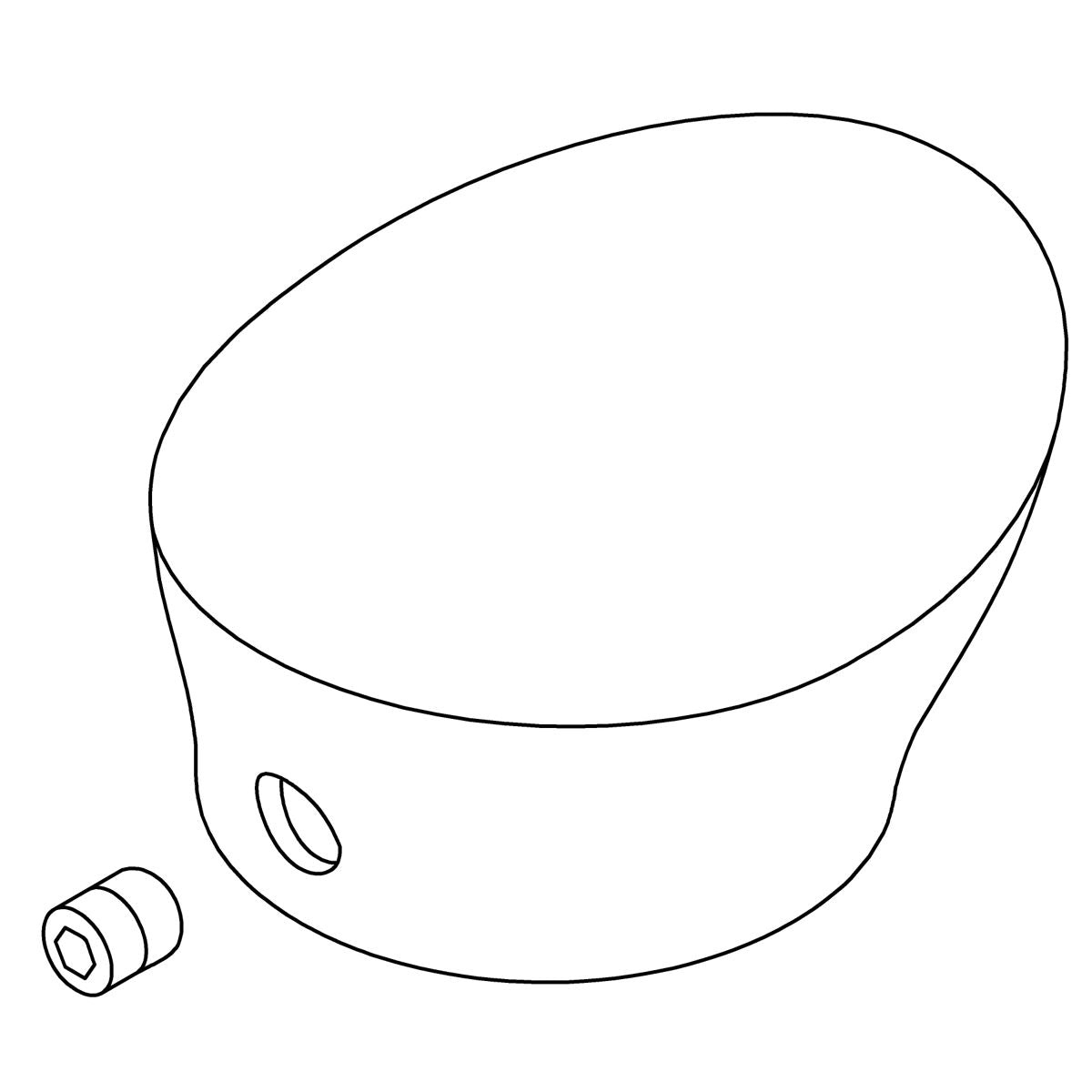 KOHLER Kit, Service, Handle - Matte Black, K-1490314-BL