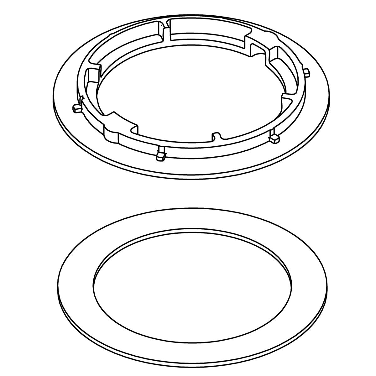 KOHLER Kit, Single Hole Escutcheon Service, K-1490320