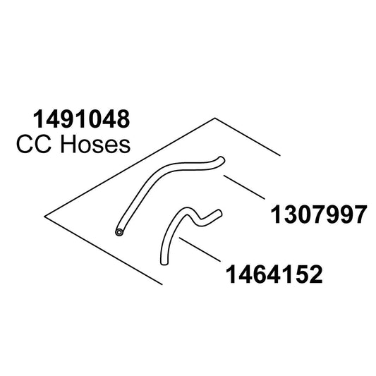 KOHLER K-1491048 Hose Kit
