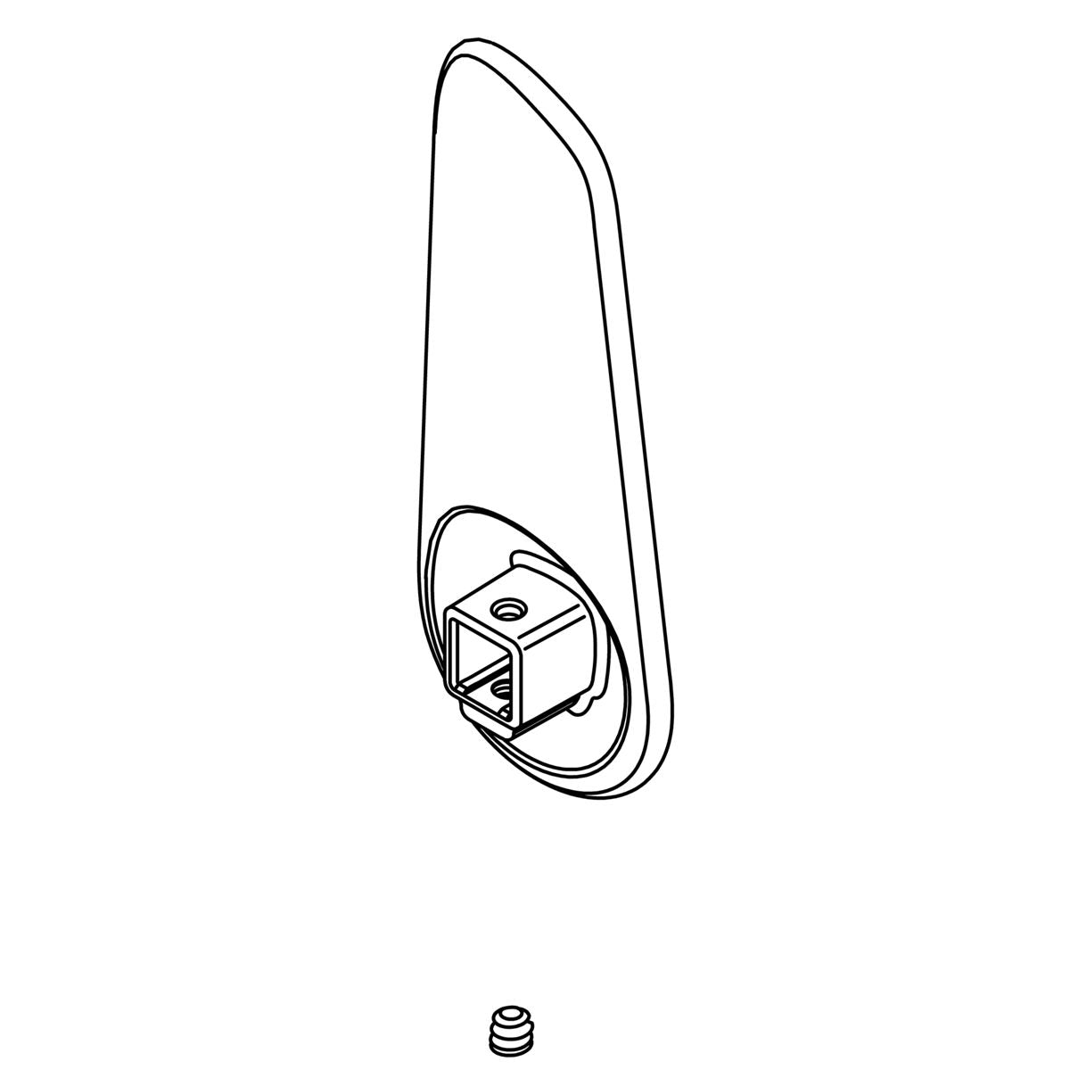 KOHLER Handle Kit - Vibrant Brushed Moderne Brass, K-1492273-2MB