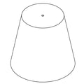 KOHLER Shade, Smokey Textured Glass, K-1492490