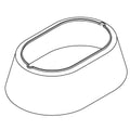 KOHLER Shade, Smokey Textured Glass, K-1492491
