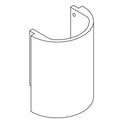 KOHLER Shade, Textured Clear Glass, K-1492494