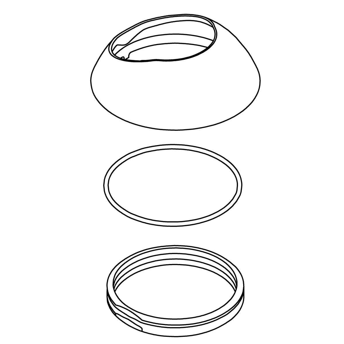 KOHLER Bonnet Kit - Polished Chrome, K-1493396-CP