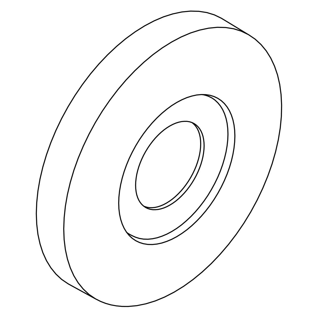 KOHLER Escutcheon - Polished Chrome, K-1495532-CP